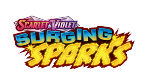 Surging Sparks Pokemon Logo