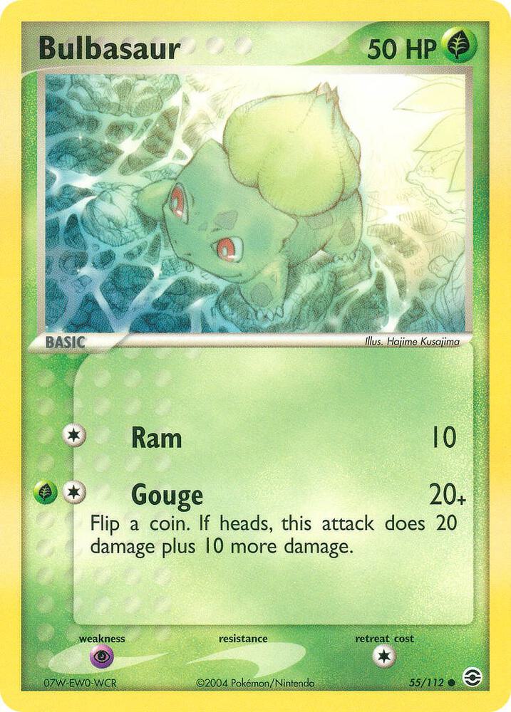 bulbasaur pokemon card